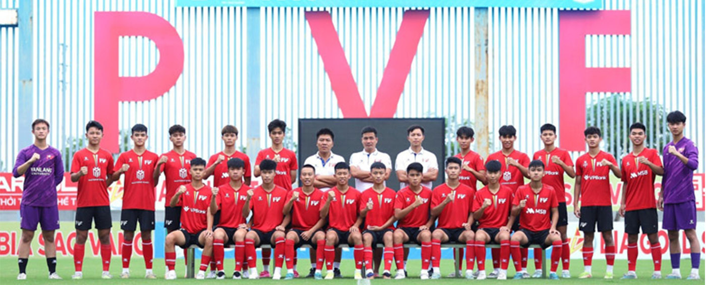 U16 PVF tham dự Shanghai Future Star Cup 2023