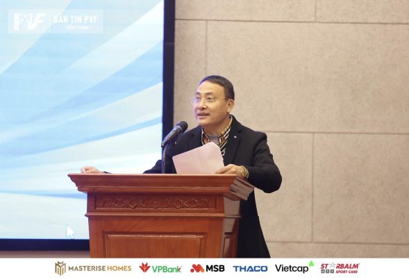 PGS.TS Đỗ Hữu Trường – Phó hiệu trưởng Trường Đại học TDTT Bắc Ninh tuyên bố khai giảng lớp học.