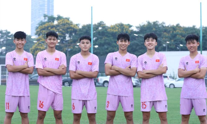 6 cầu thủ PVF được hội quân cùng đội tuyển U16 Việt Nam