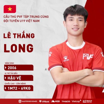 Cầu thủ Lê Thắng Long