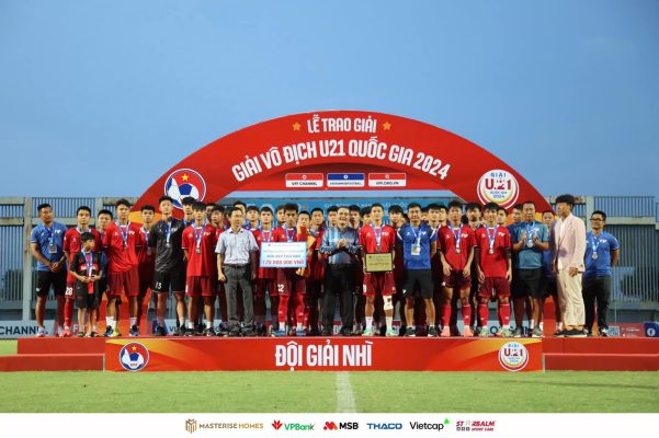 Hành trình tại Giải vô địch U21 quốc gia 2024 của thầy trò HLV Nguyễn Duy Đông khép lại với thành tích xếp thứ Nhì