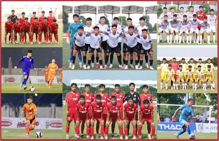 08 đội bóng giành quyền vào Tứ kết Giải vô địch U15 Quốc gia 2024