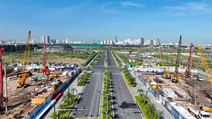 Những công trình hạ tầng chuẩn bị “về đích” và những tiện ích đẳng cấp quốc tế đang dần hình thành thúc đẩy giá trị tăng trưởng bền vững cho The Global City