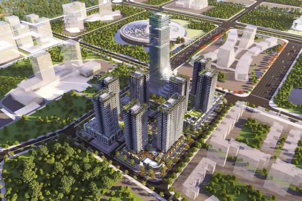 Phối cảnh dự án.