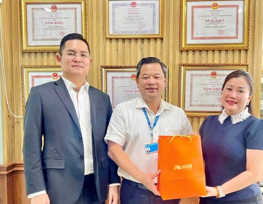 Đại diện MSB gặp gỡ và làm việc với lãnh đạo Bệnh viện Y học Cổ truyền TP Hồ Chí Minh